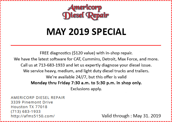 May 2019 Special