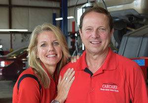 Mike & Jaimee Owners & Operators of CarCare Inc.